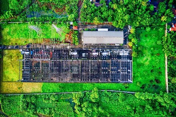 Aerial Photography of Houses and Trees