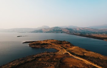 Aerial Photography of Island