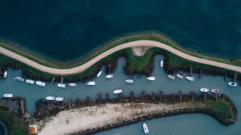 aerial photography of islands near body of water at daytime