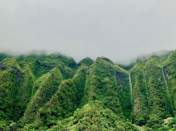 Aerial Photography of Mountain