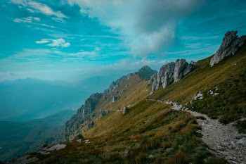 Aerial Photography of Mountain