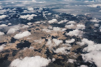 Aerial Photography of Mountain