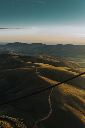 Aerial Photography of Mountain