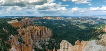 Aerial Photography of Mountains