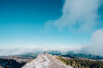 Aerial Photography of Mountains