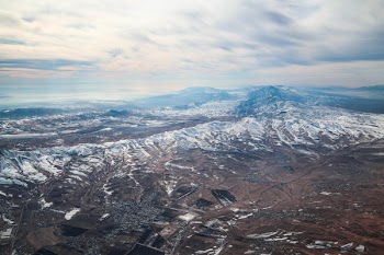 Aerial Photography Of Mountains