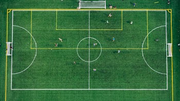 Aerial Photography Of People Playing Soccer