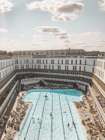 Aerial Photography Of Pool
