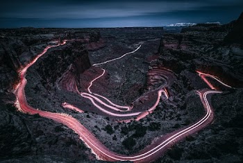 Aerial Photography Of Road