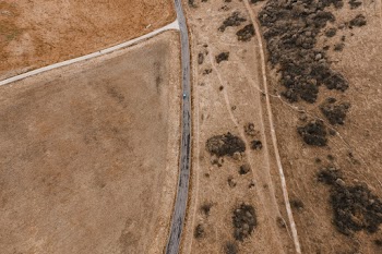Aerial Photography of Road
