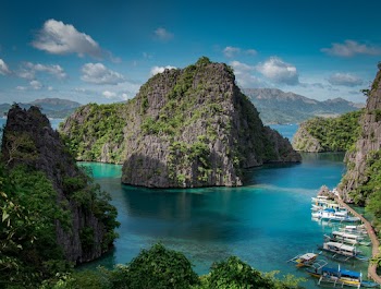 Aerial Photography of Rock Formation
