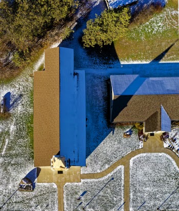 Aerial Photography of Roof