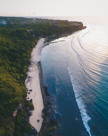 Aerial Photography of Sea