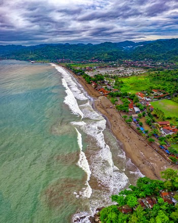 Aerial Photography of Seashore
