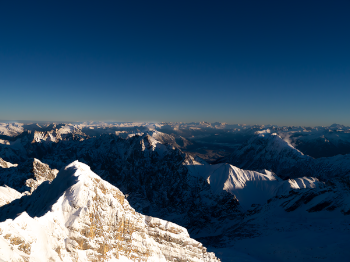 Aerial Photography of Snow Capped Mountains