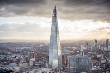 Aerial Photography of State of the Art Architectural High-rise Building