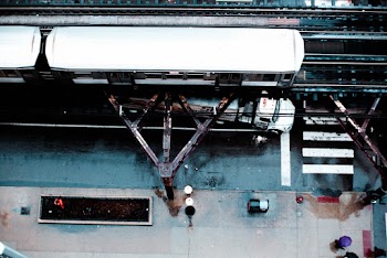 Aerial Photography Of Train