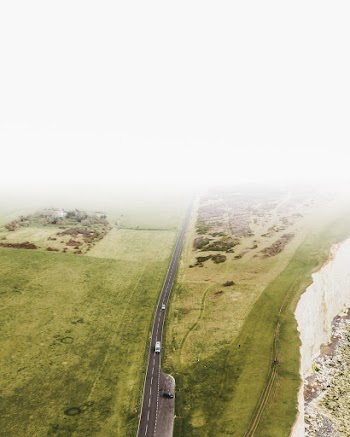 Aerial Photography of Vehicles on Road