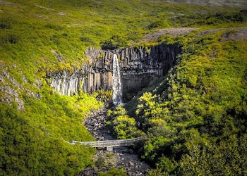 Aerial Photography Of Waterfalls 