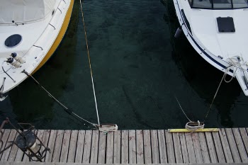Aerial Photography Of White Yachts