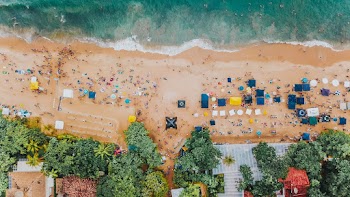 Aerial Seashore Beach