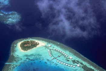 Aerial Shot Of An Island