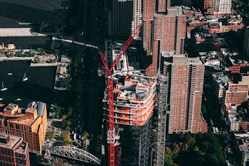 Aerial Shot Of Buildings