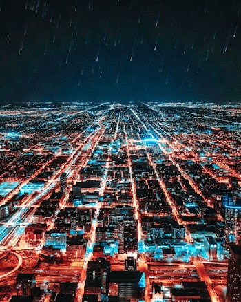 Aerial Shot Of Buildings