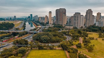 Aerial Shot Of City