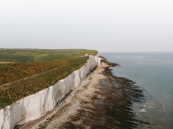 Aerial Shot Of Coast