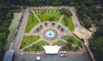 Aerial Shot Of Park