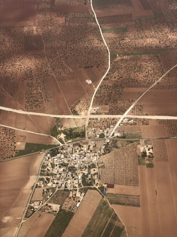Aerial Shot of Town