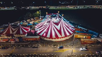 Aerial View Of A Carnival
