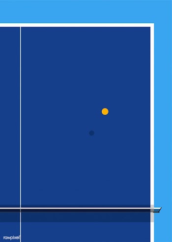 Aerial view of a table tennis table | Free stock vector - 449831