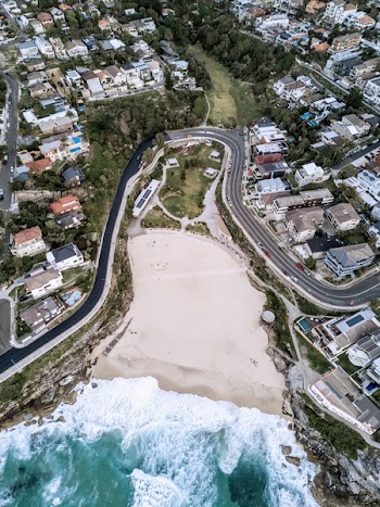 Aerial View of Beach