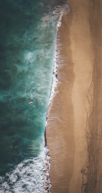 Aerial View of Beach