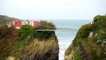 Aerial View of Bridge