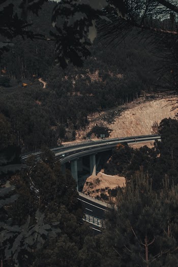 Aerial View of Bridge