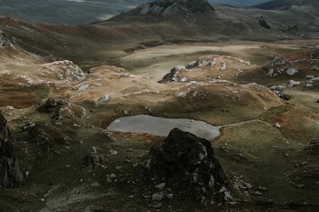 Aerial View of Brown Hills