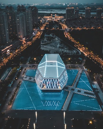 Aerial View Of Building