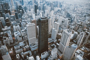 Aerial View of Buildings