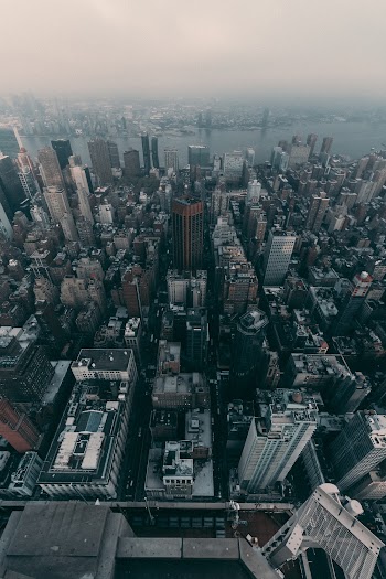 Aerial View of Buildings