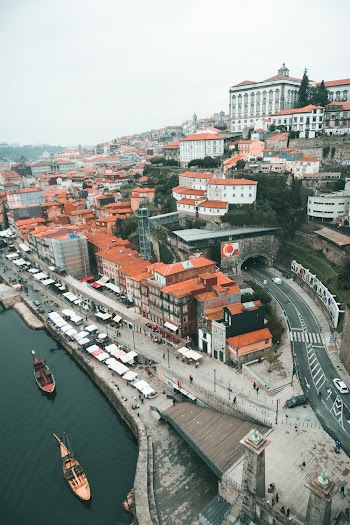 Aerial View of Buildings
