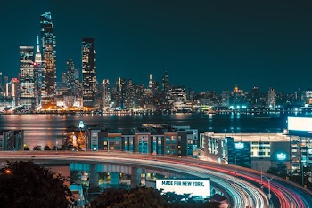 Aerial View of City