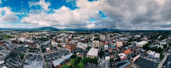 Aerial View Of City