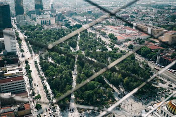 Aerial View of City