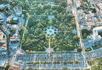 Aerial View Of City