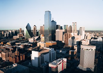 Aerial View Of City