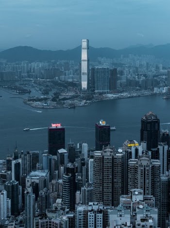 Aerial View of City Buildings · Free Stock Photo