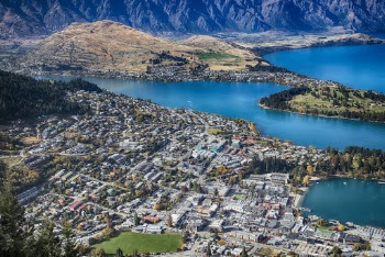 Aerial View of City by the bay